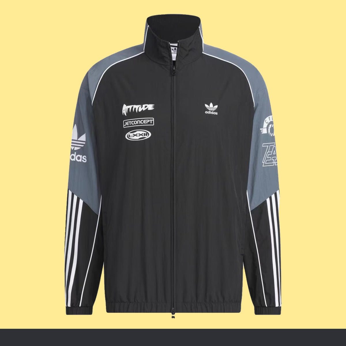 Chamarra adidas Cortavientos Racing, foto 1 de 4