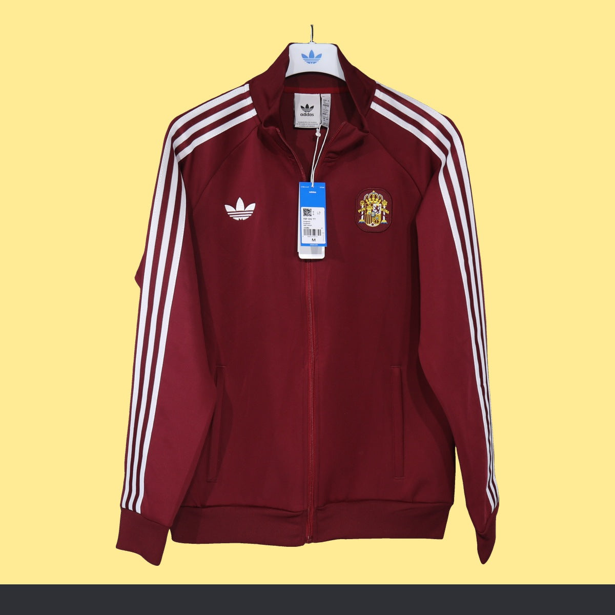 Chamarra España adidas Retro 2026 Roja rojo, foto 1 de 7