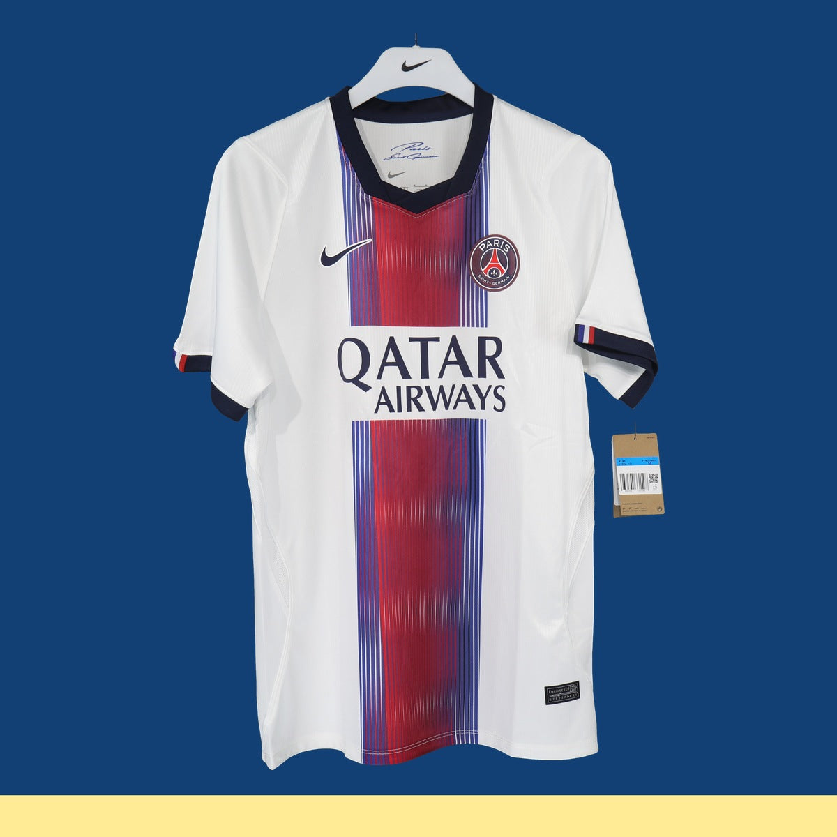 Jersey Paris Saint-Germain 2026-27 Visitante blanco, foto 1 de 6