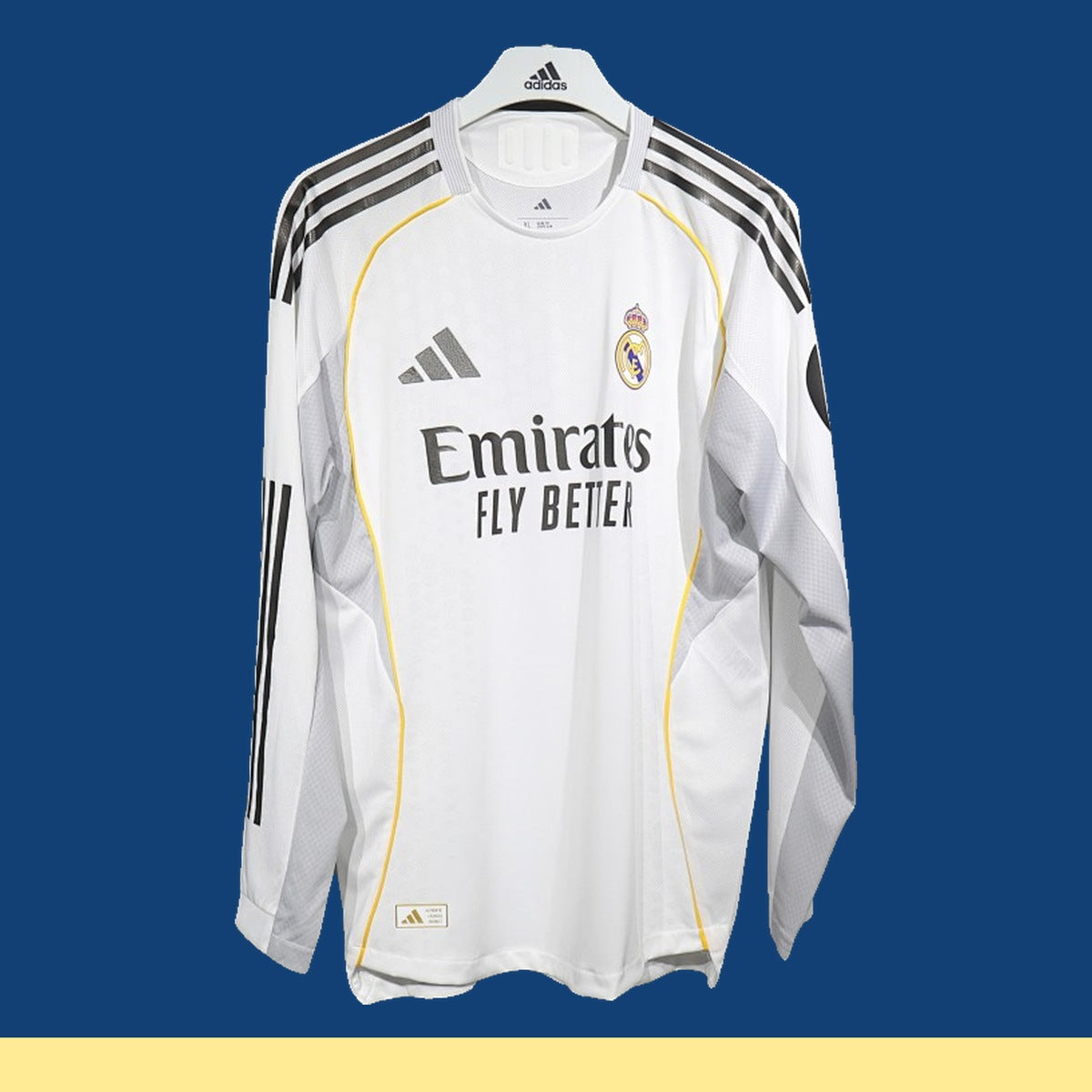 Jersey Real Madrid 2025-26 Local blanco, foto 1 de 6