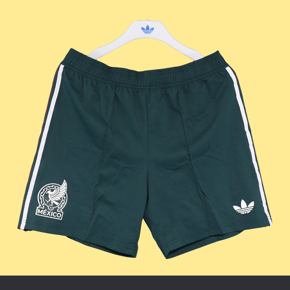 Short México adidas 2026 Visitante verde, foto 1 de 5