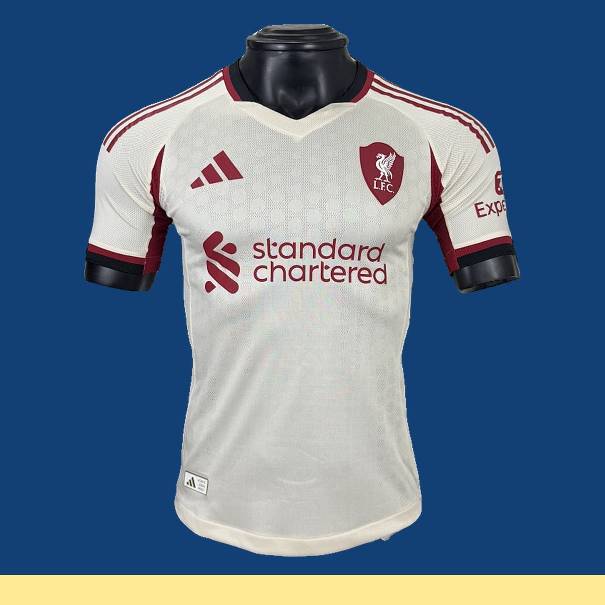 Jersey Liverpool 2025-26 Visitante beige, foto 1 de 9