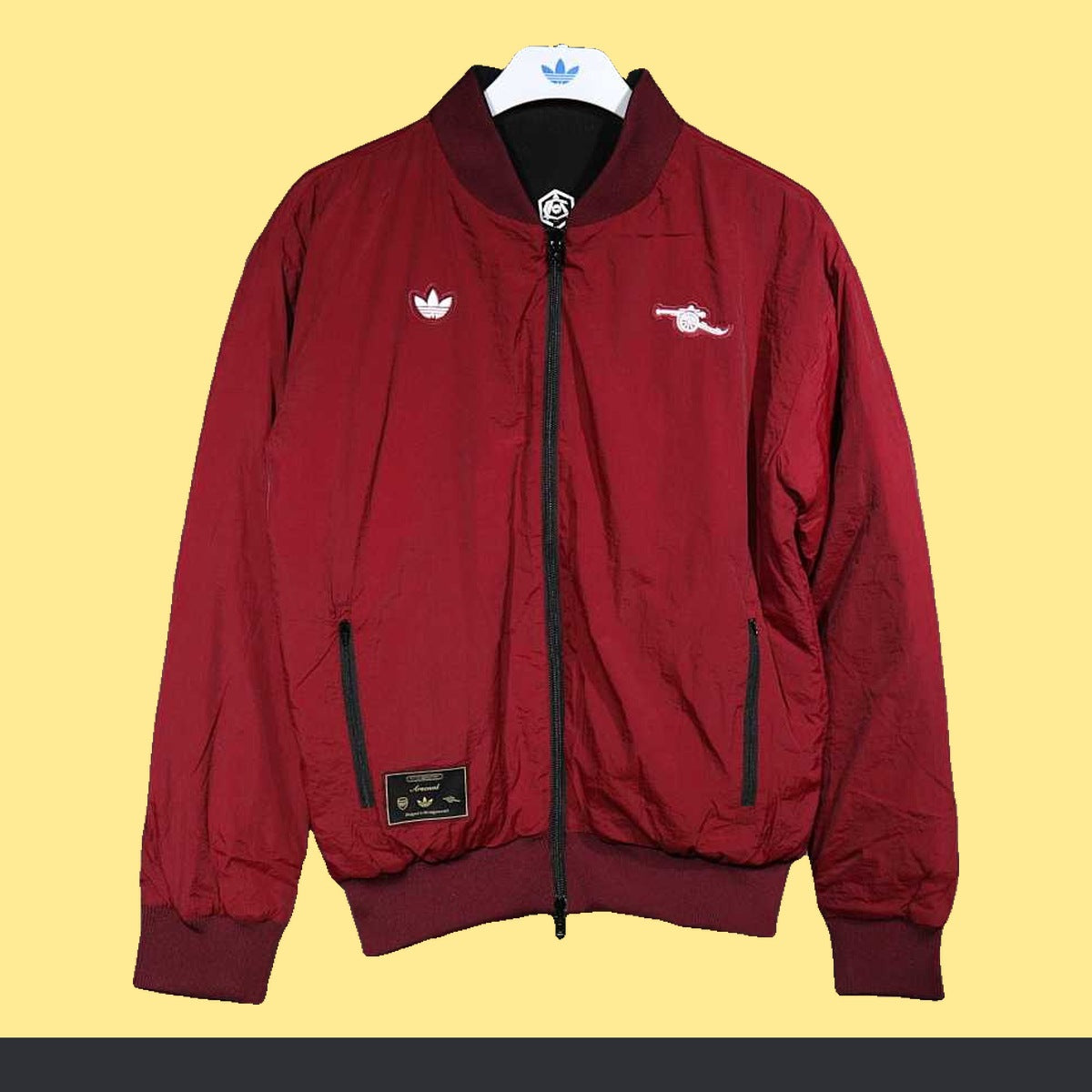 Chamarra Arsenal adidas 25/26 Terrace Icons Reversible Roja rojo, foto 1 de 6