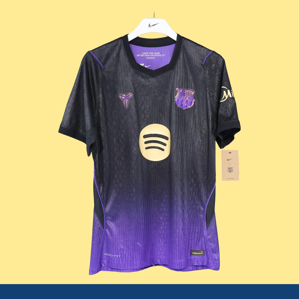Jersey FC Barcelona 2026-27 Visitante negro, foto 1 de 3