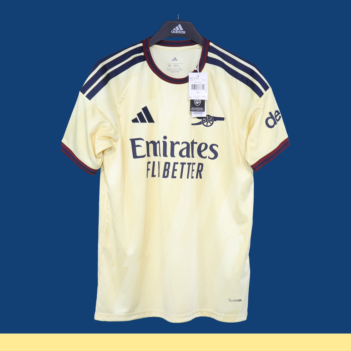 Jersey Arsenal 2026-27 Tercero amarillo, foto 1 de 4
