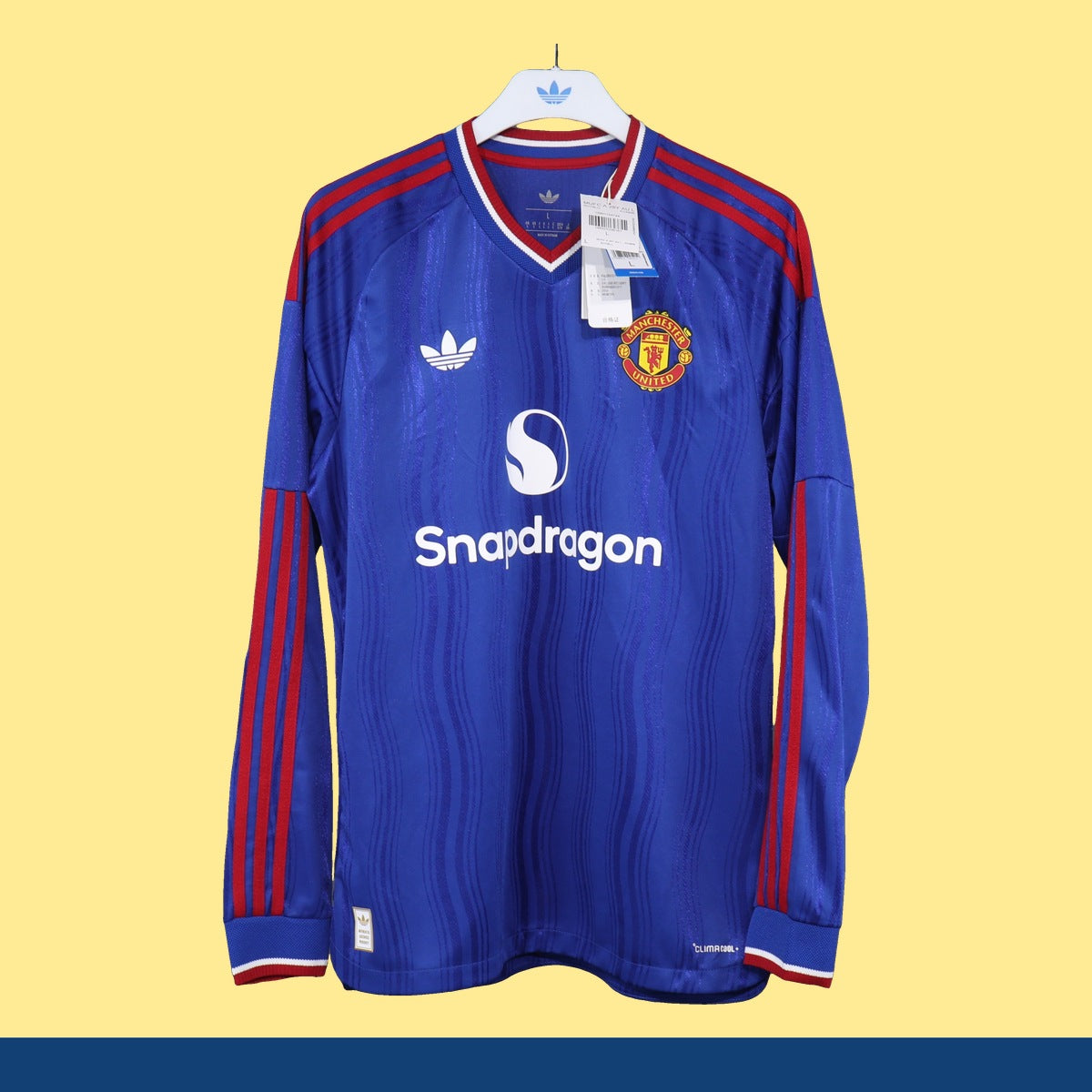 Jersey Manchester United 2026-27 Visitante azul, foto 1 de 6