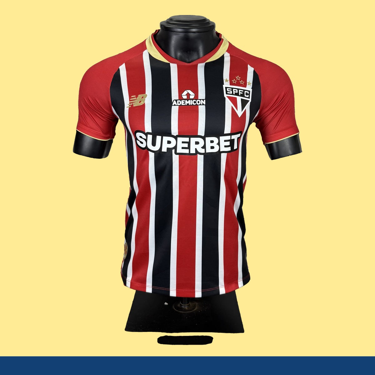 Jersey São Paulo 2025-26 Visitante rojo, foto 1 de 13