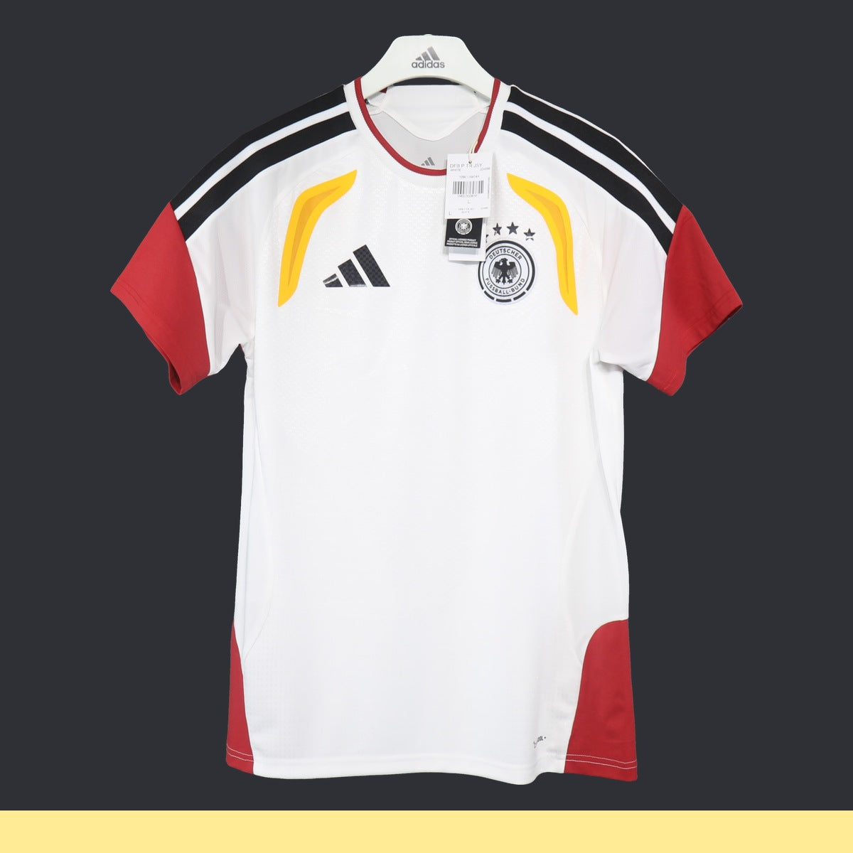 Playera de Entrenamiento Alemania adidas 2026 Blanca blanco, foto 1 de 8