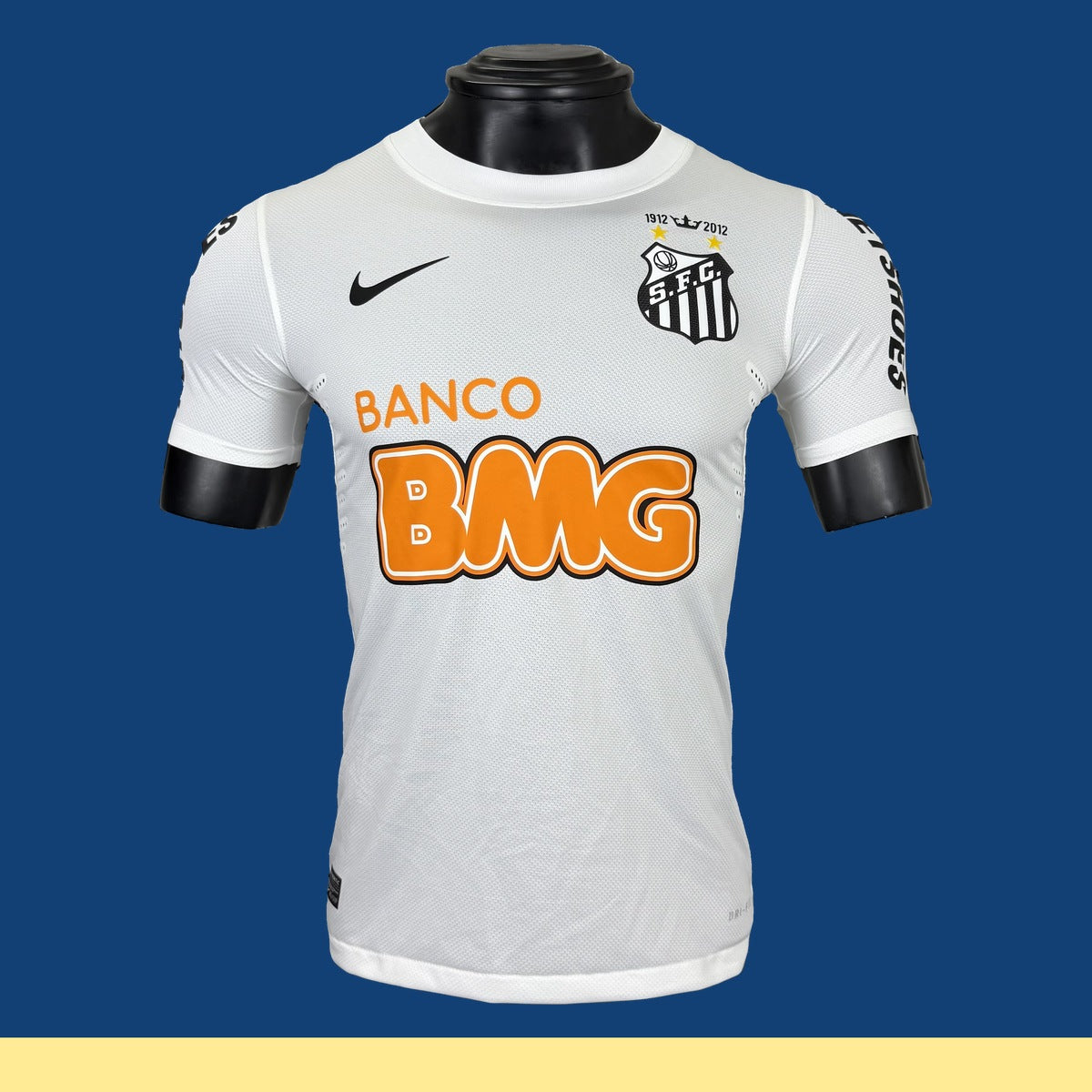 Jersey Santos do Brasil FC 2012-13 Local blanco, foto 1 de 9