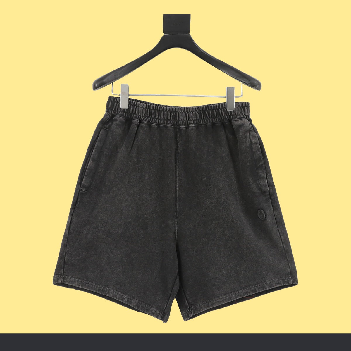 Short BAPE Ape Head One Point Deslavado Negro, foto 1 de 9