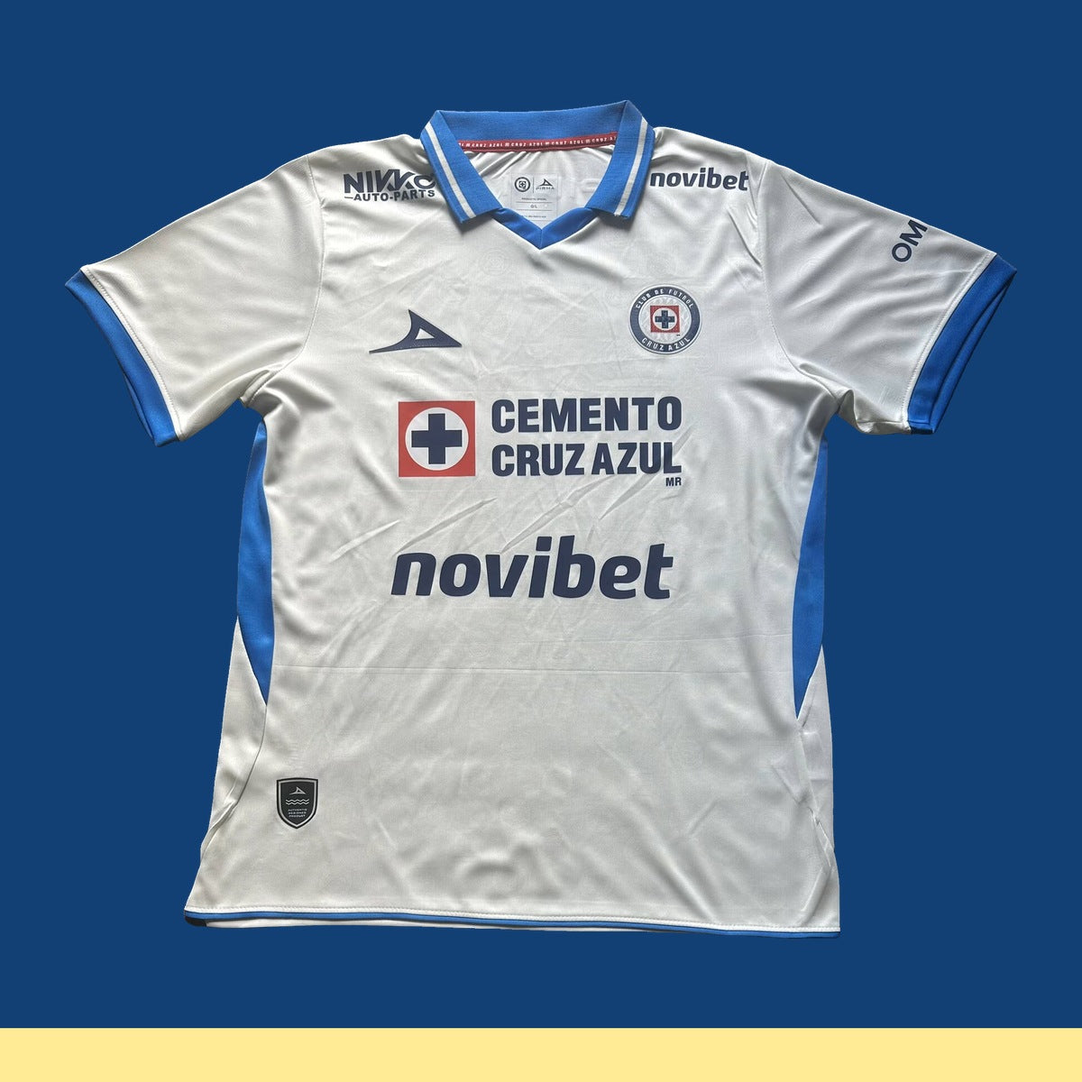 Jersey Cruz Azul 2026-27 Visitante blanco, foto 1 de 3