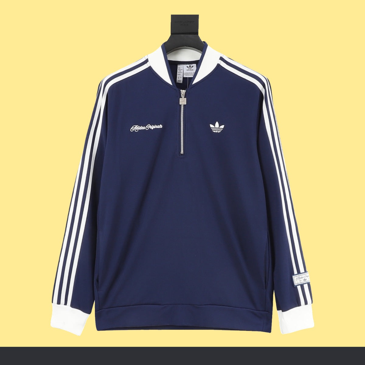 Sudadera adidas Medio Cierre Azul Marino, foto 1 de 9