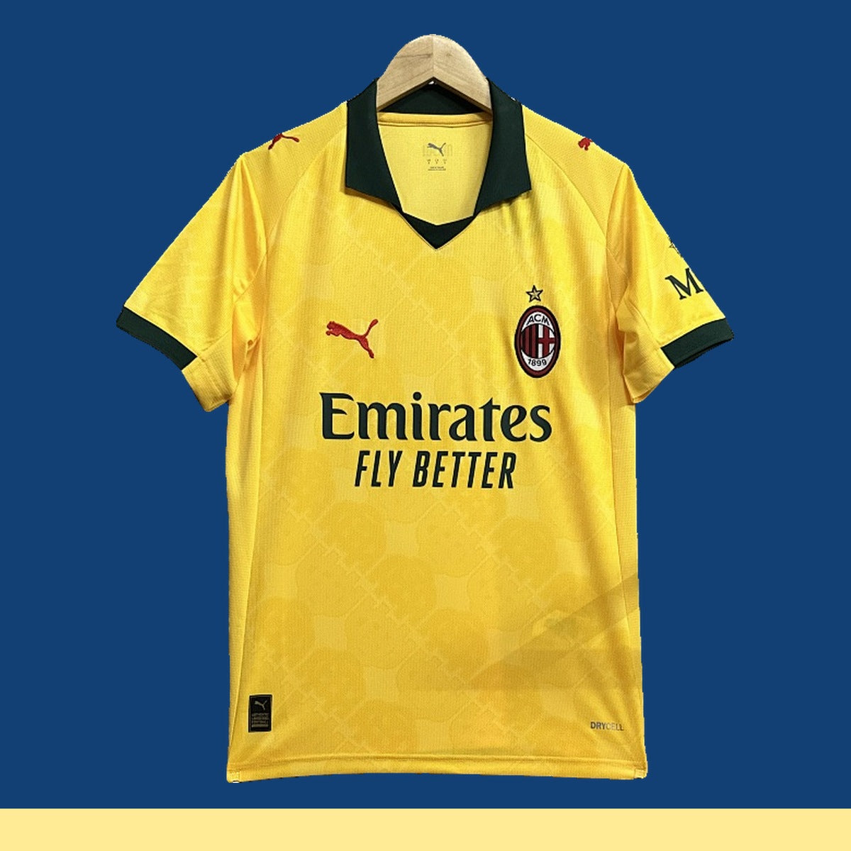 Jersey AC Milan 2025-26 Tercero amarillo, foto 1 de 9
