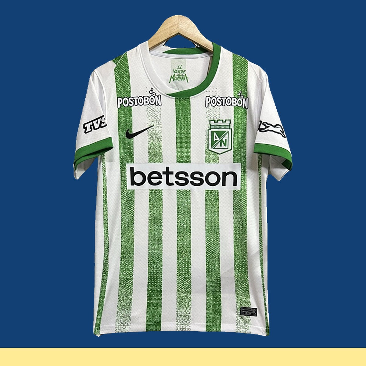 Jersey Atlético Nacional 2025-26 Local blanco, foto 1 de 7