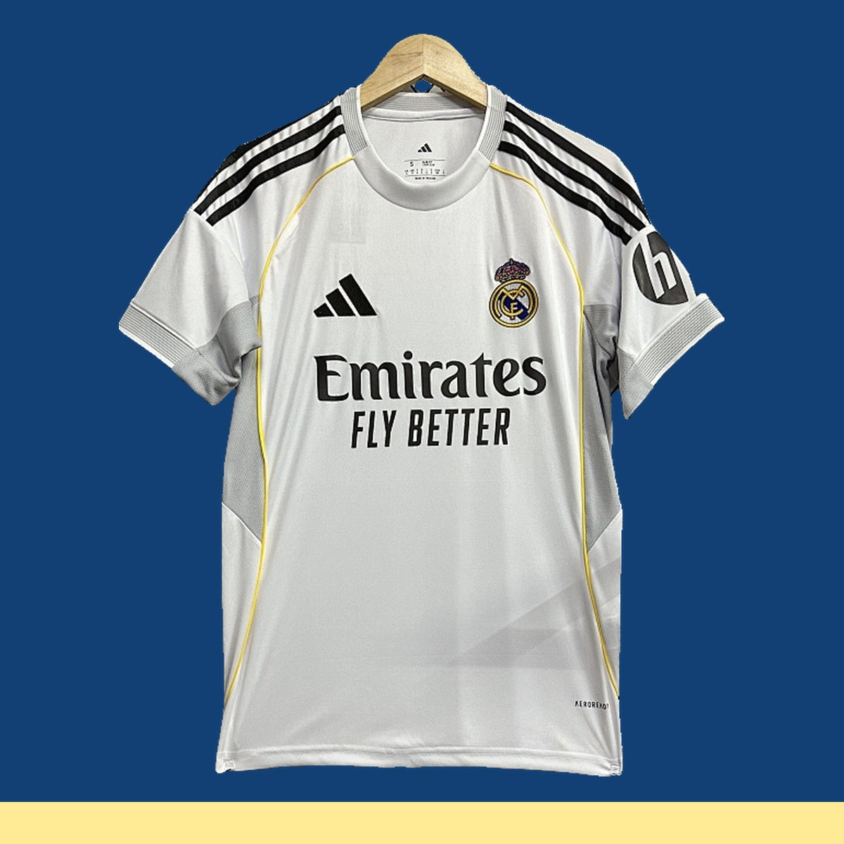 Jersey Real Madrid 2025-26 Local blanco, foto 1 de 5