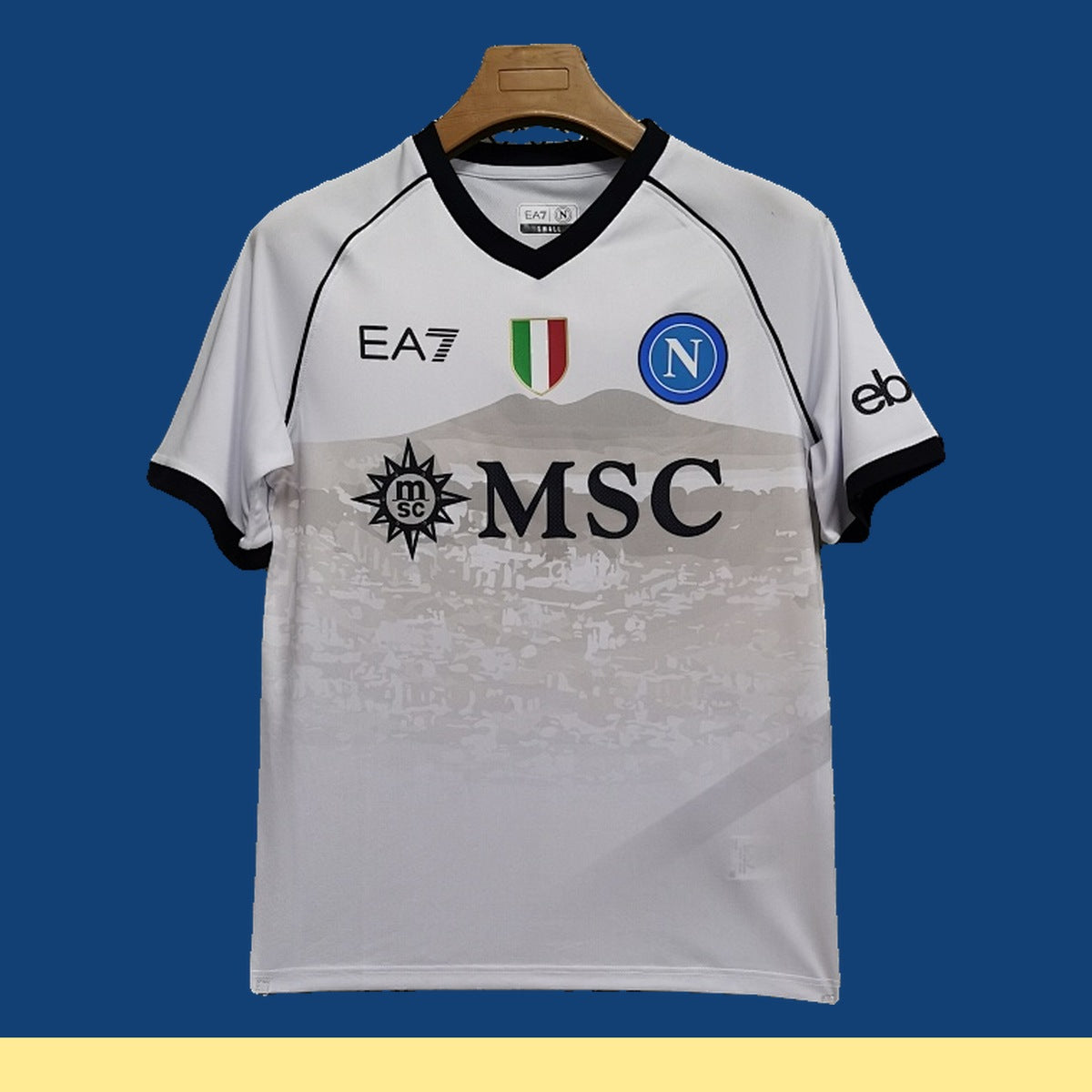 Jersey Napoli 2023-24 Visitante blanco, foto 1 de 9
