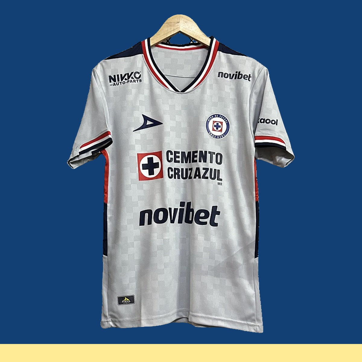 Jersey Cruz Azul 2025-26 Visitante gris, foto 1 de 8