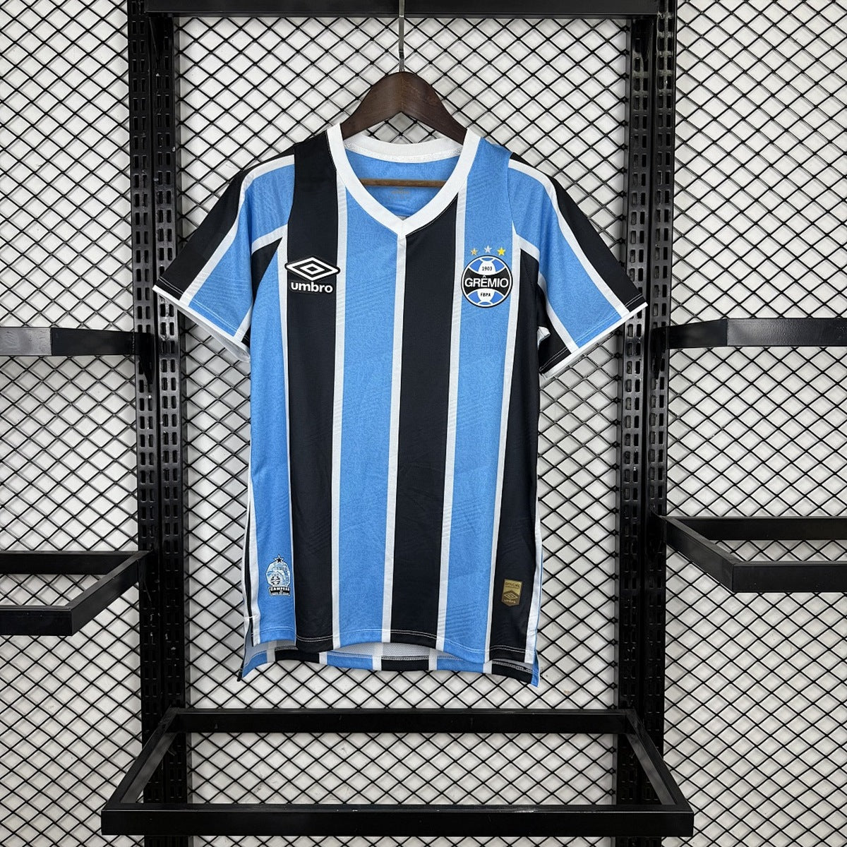 Jersey Grêmio Foot-Ball Porto Alegrense 2024-25 Local azul, foto 2 de 11