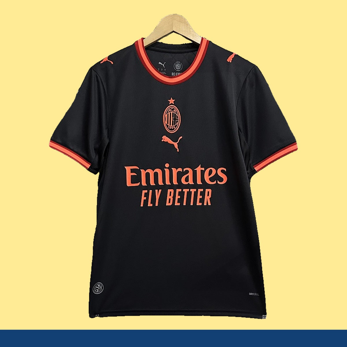 Jersey AC Milan 2026-27 Tercero negro, foto 1 de 8