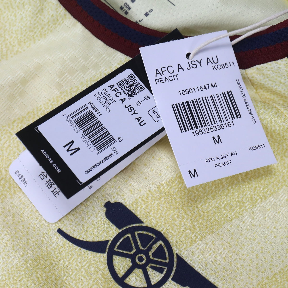 Jersey Arsenal 2026-27 Tercero amarillo, foto 2 de 6