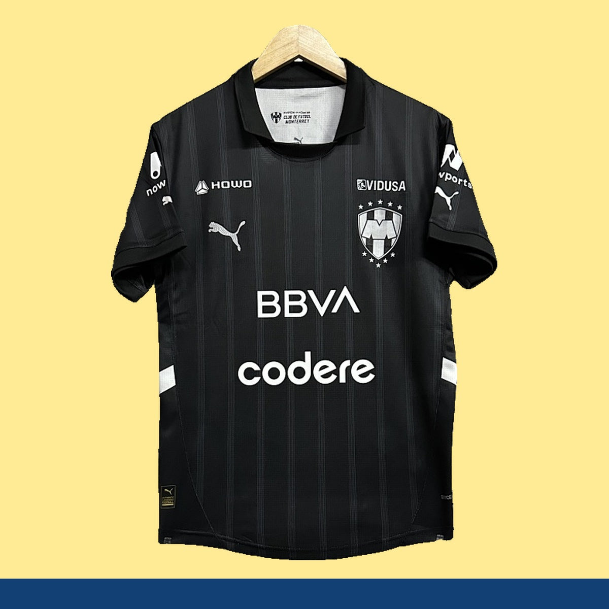 Jersey Rayados Monterrey 2024-25 Tercero negro, foto 1 de 7