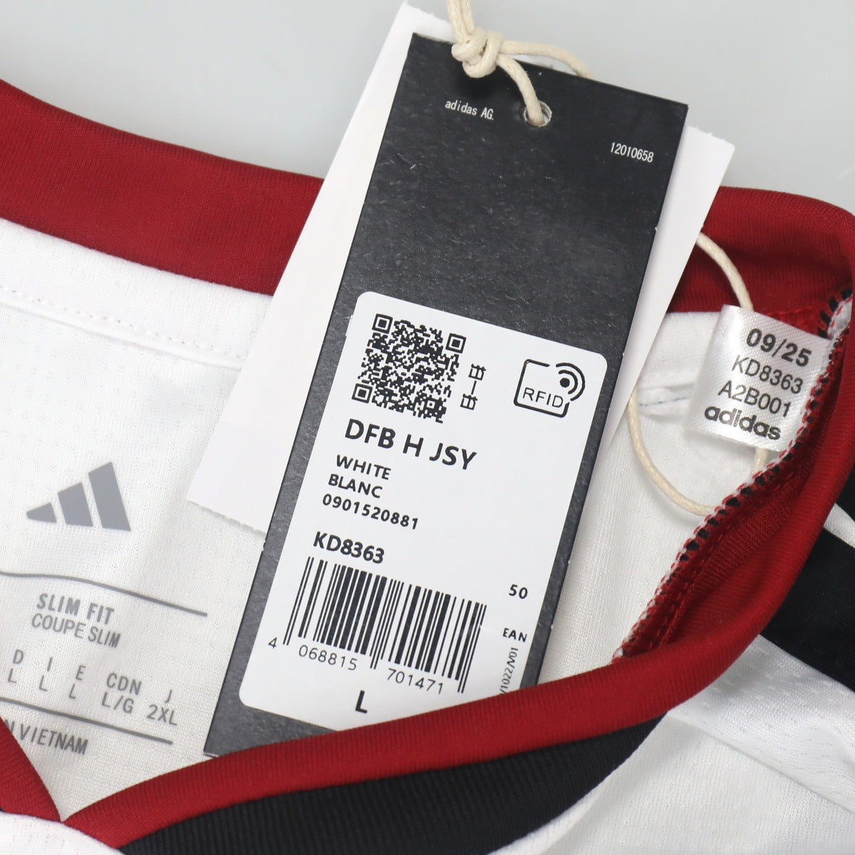 Jersey Alemania 2026 Local blanco, foto 2 de 7