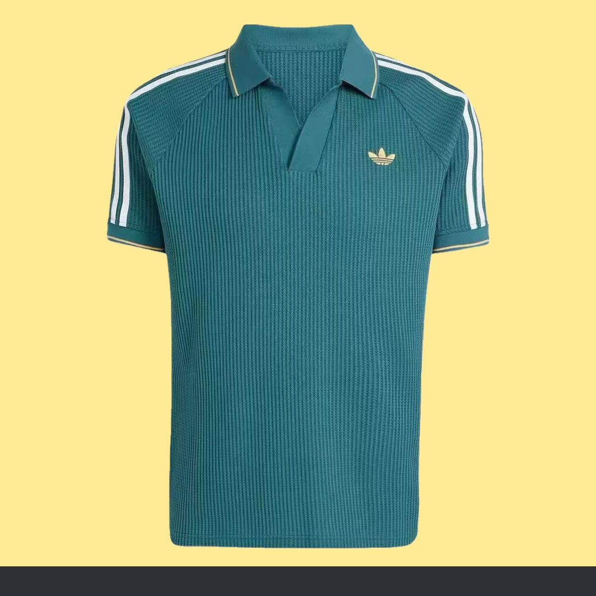 Polo adidas Waffle Tres Franjas, foto 1 de 5