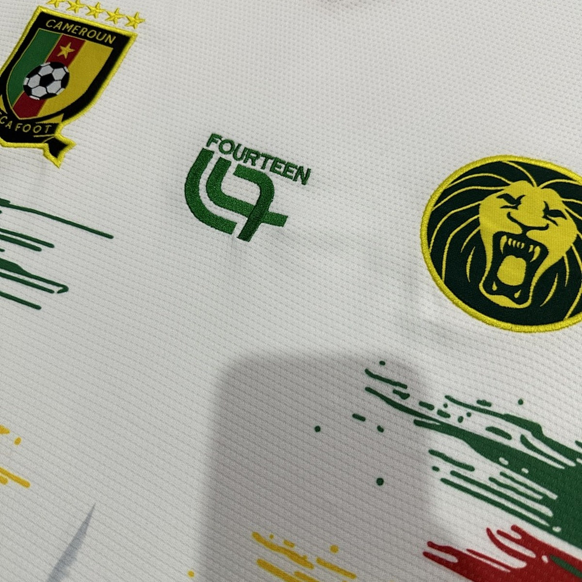 Jersey Camerún 2025 Tercero blanco, foto 3 de 10