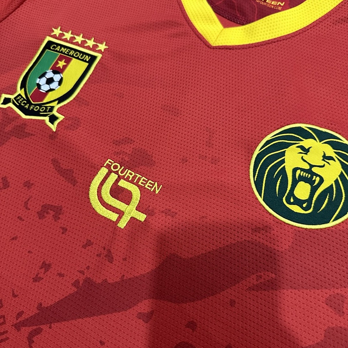 Jersey Camerún 2025 Visitante rojo, foto 3 de 8