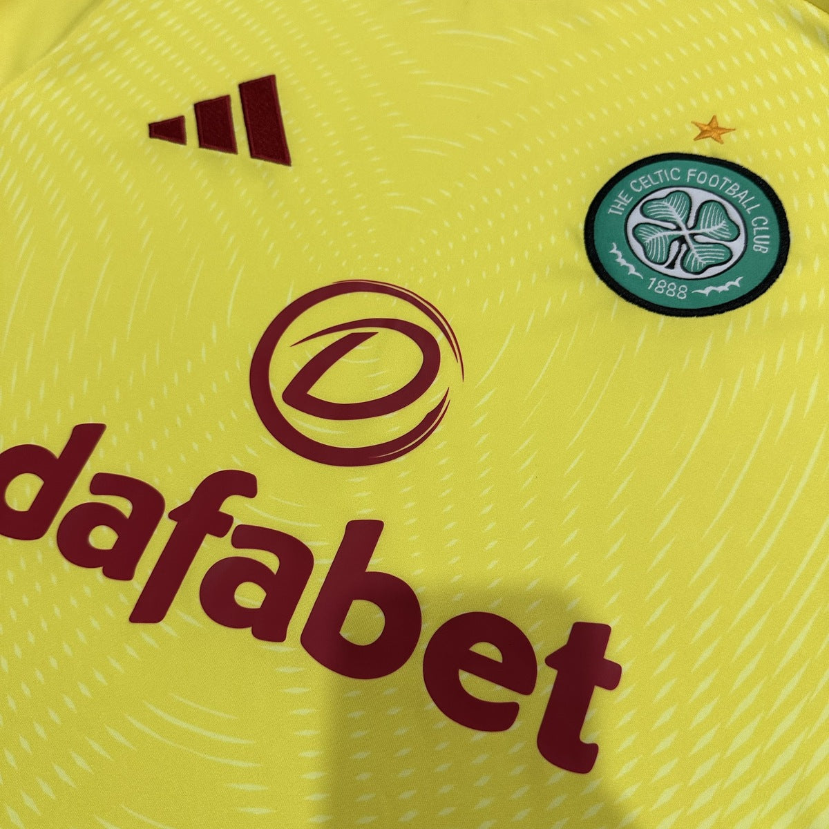Jersey Celtic 2025-26 Portero amarillo, foto 3 de 6