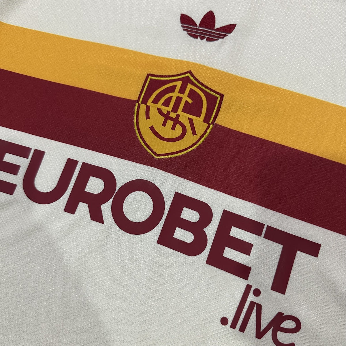 Jersey AS Roma 2026-27 Visitante blanco, foto 3 de 8