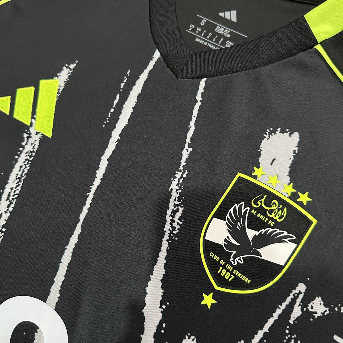 Jersey Al Ahly 2025-26 Visitante negro, foto 3 de 7
