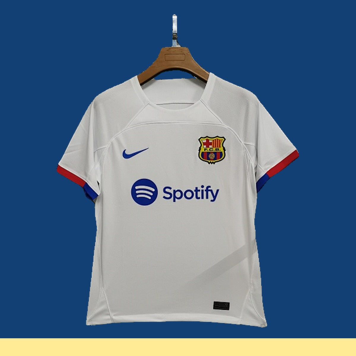 Jersey FC Barcelona 2023-24 Visitante blanco, foto 1 de 8