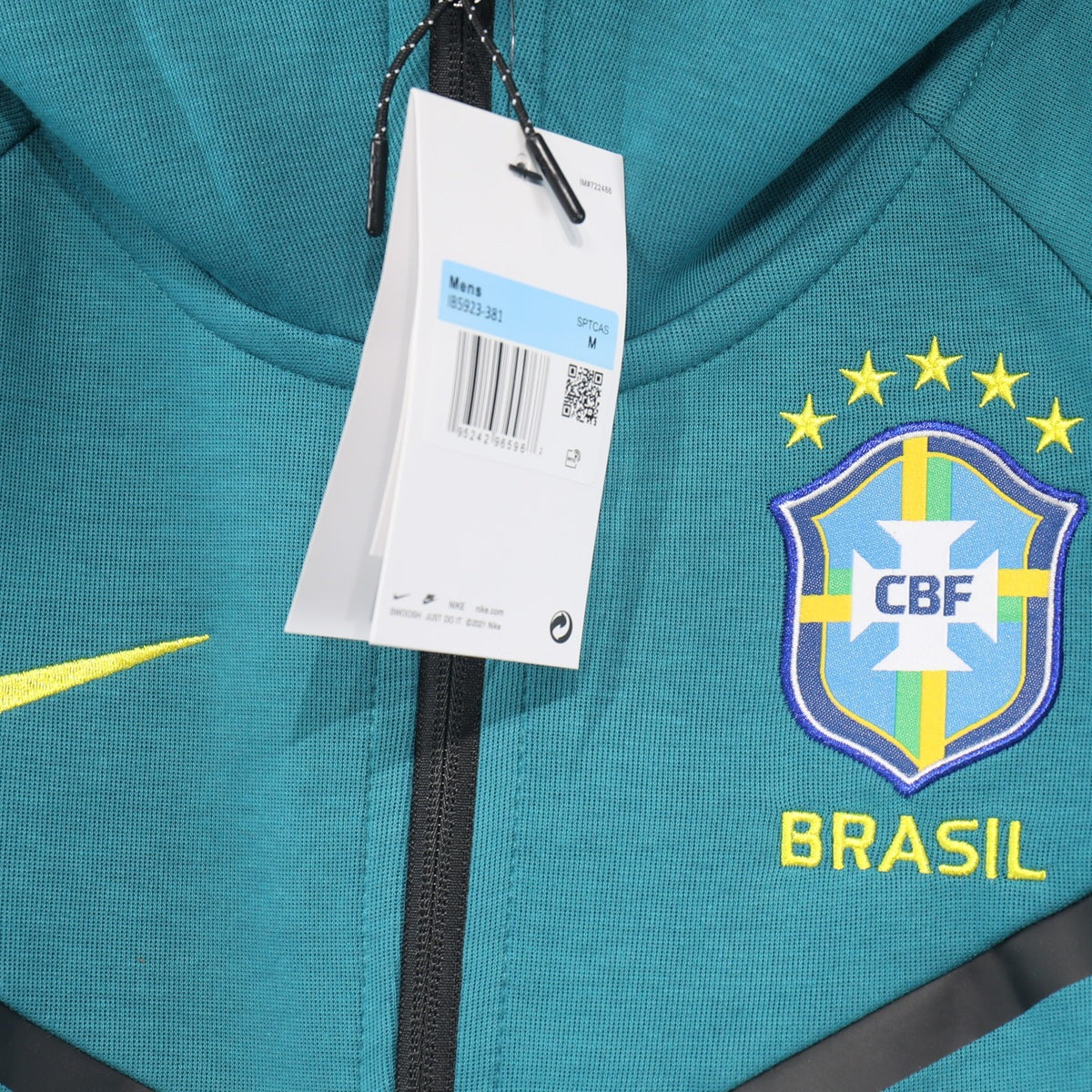 Chamarra Brasil Nike 2026 Verde, foto 5 de 5