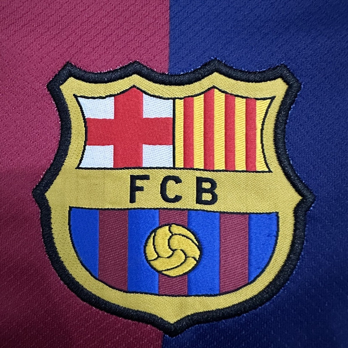 Jersey FC Barcelona 2024-25 Local rojo, foto 4 de 8