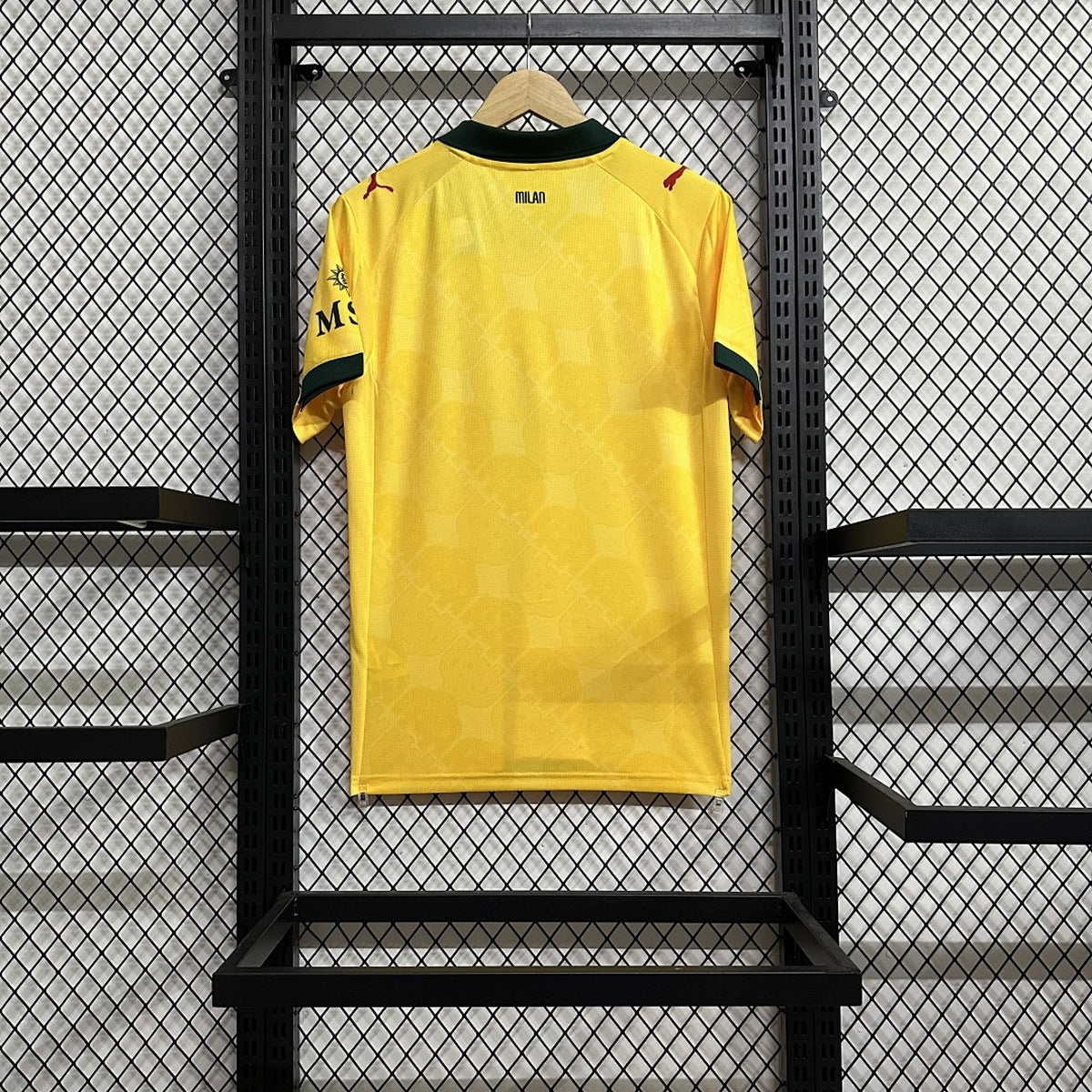 Jersey AC Milan 2025-26 Tercero amarillo, foto 4 de 9