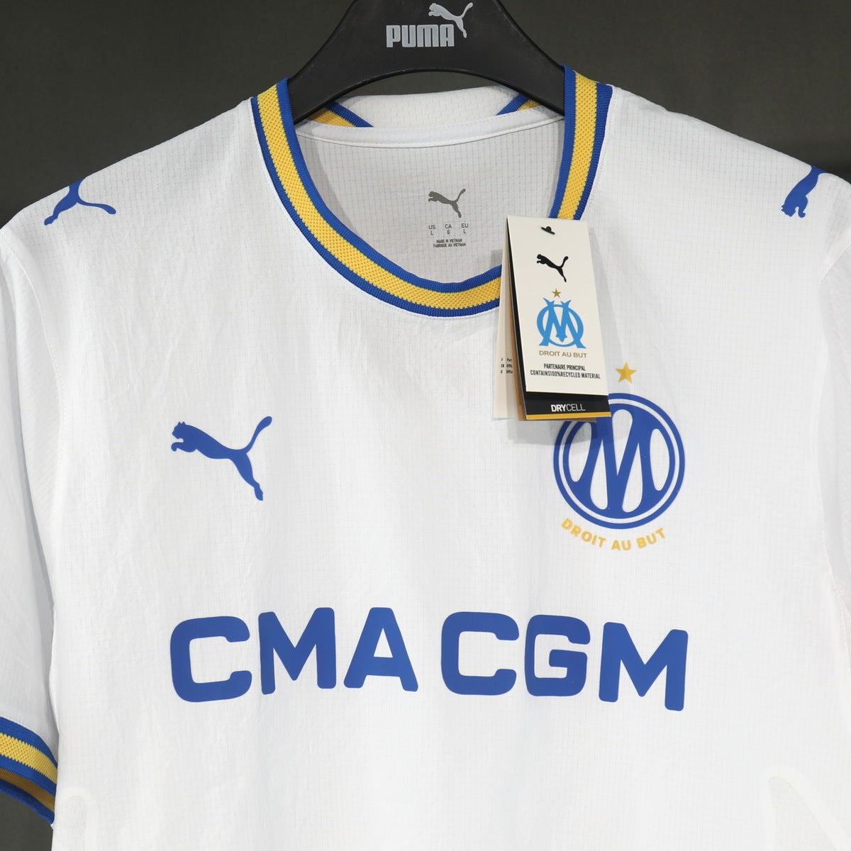 Jersey Marsella 2026-27 Local blanco, foto 6 de 6