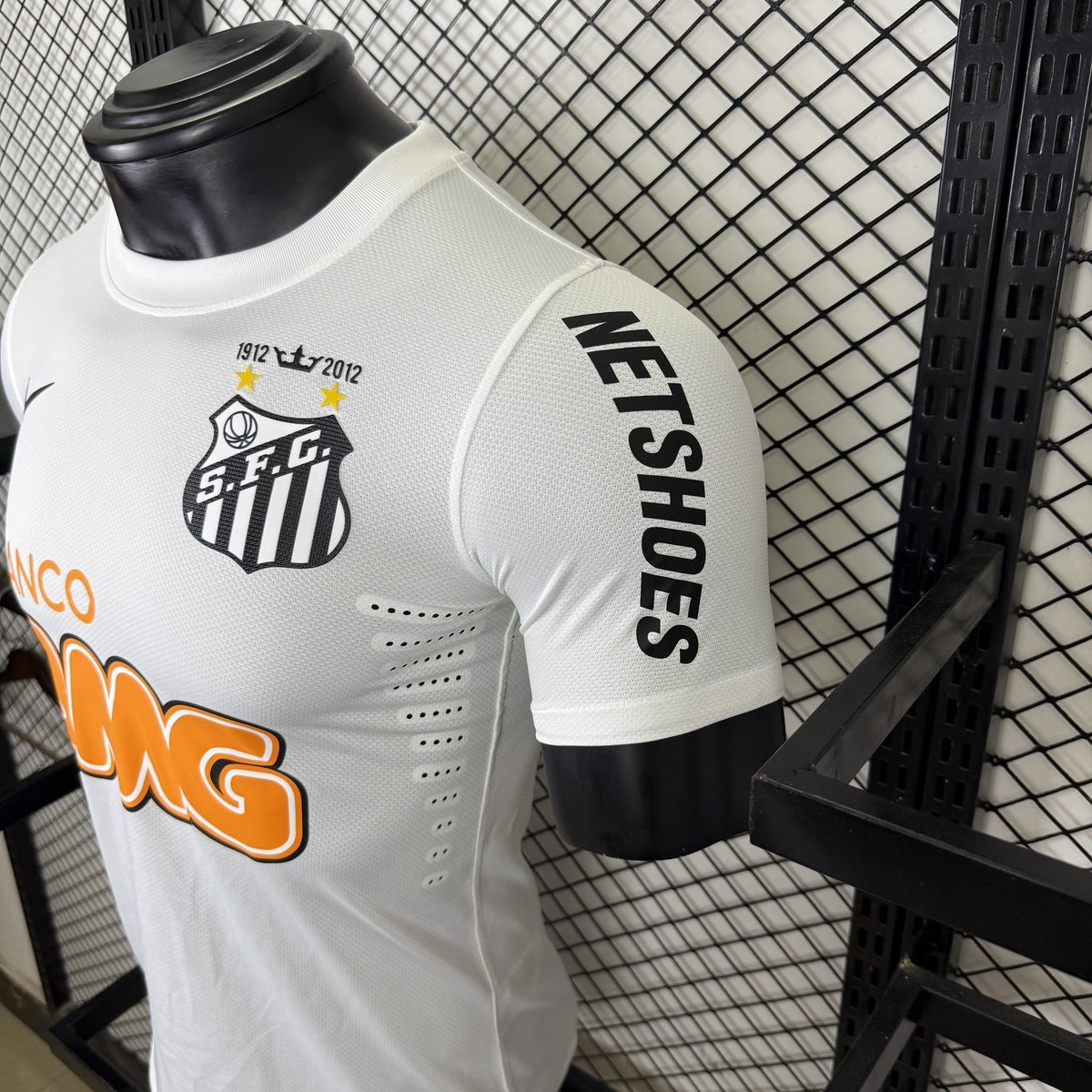 Jersey Santos do Brasil FC 2012-13 Local blanco, foto 7 de 9