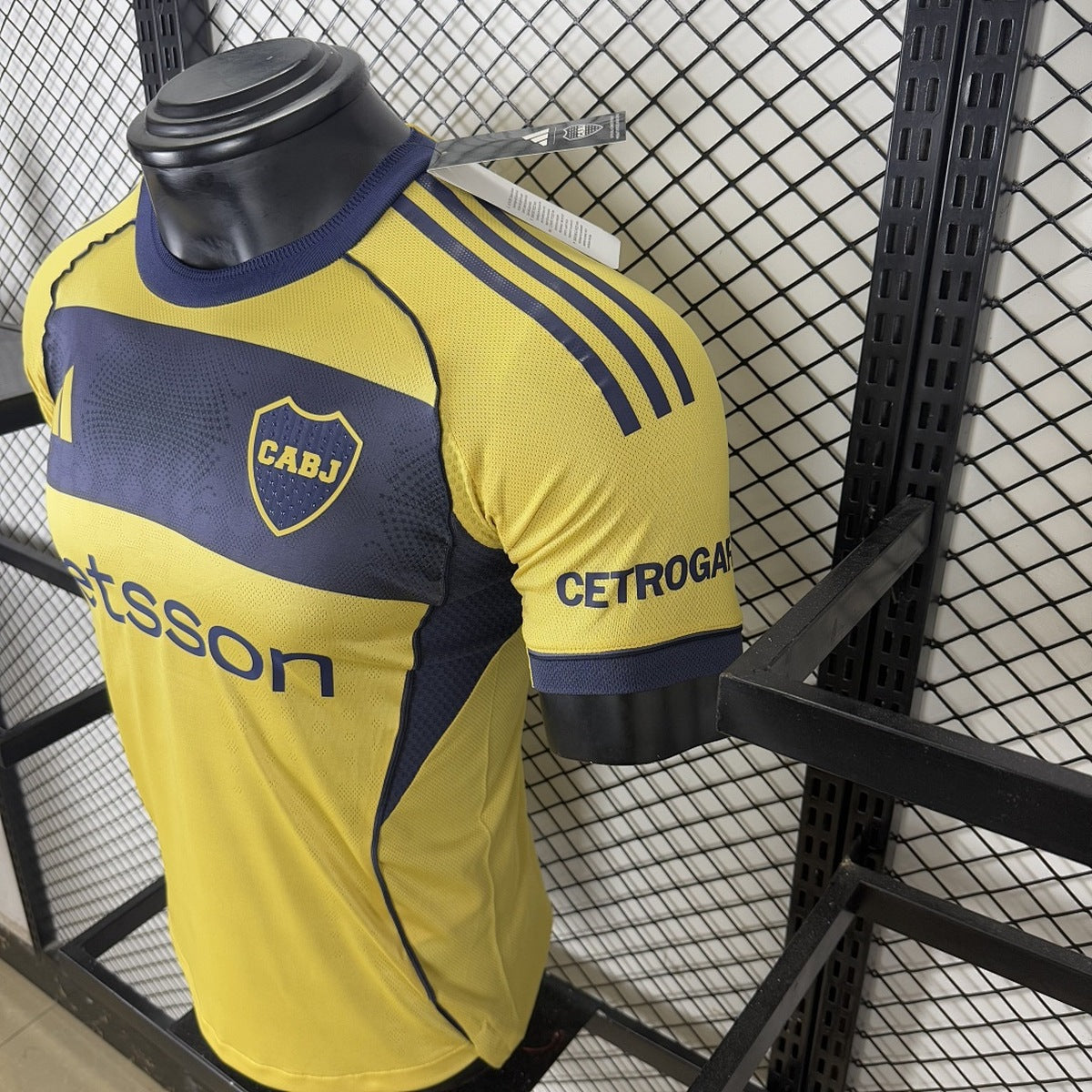 Jersey Boca Juniors 2025-26 Visitante amarillo, foto 7 de 9