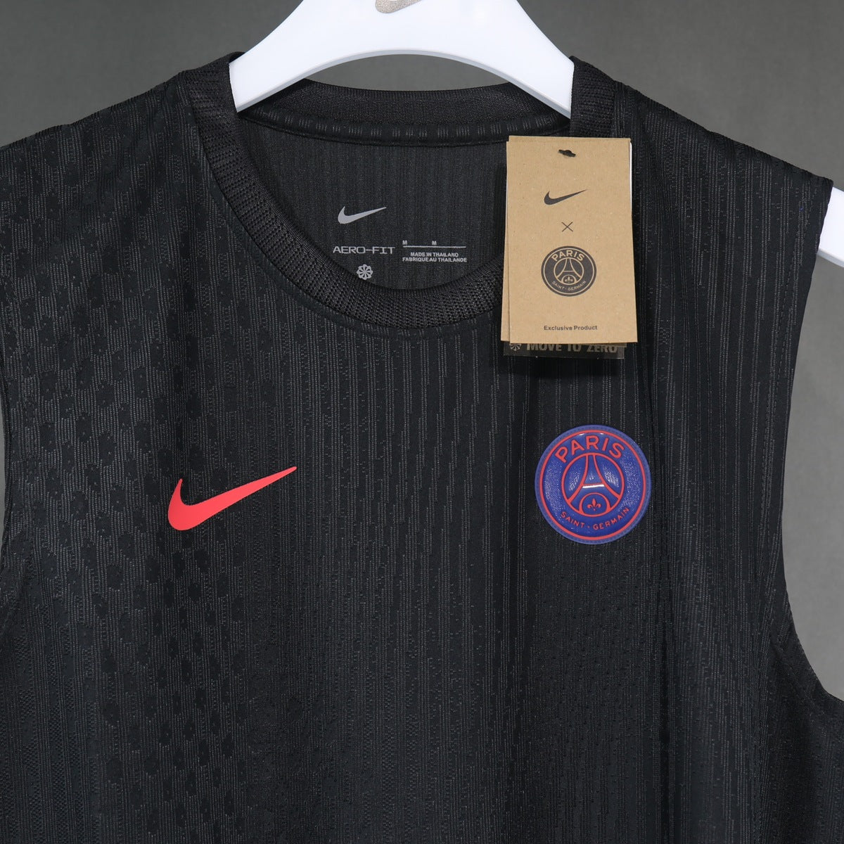 Playera de Entrenamiento Sin Mangas Paris Saint Germain Nike 2026 Negra negro, foto 4 de 4