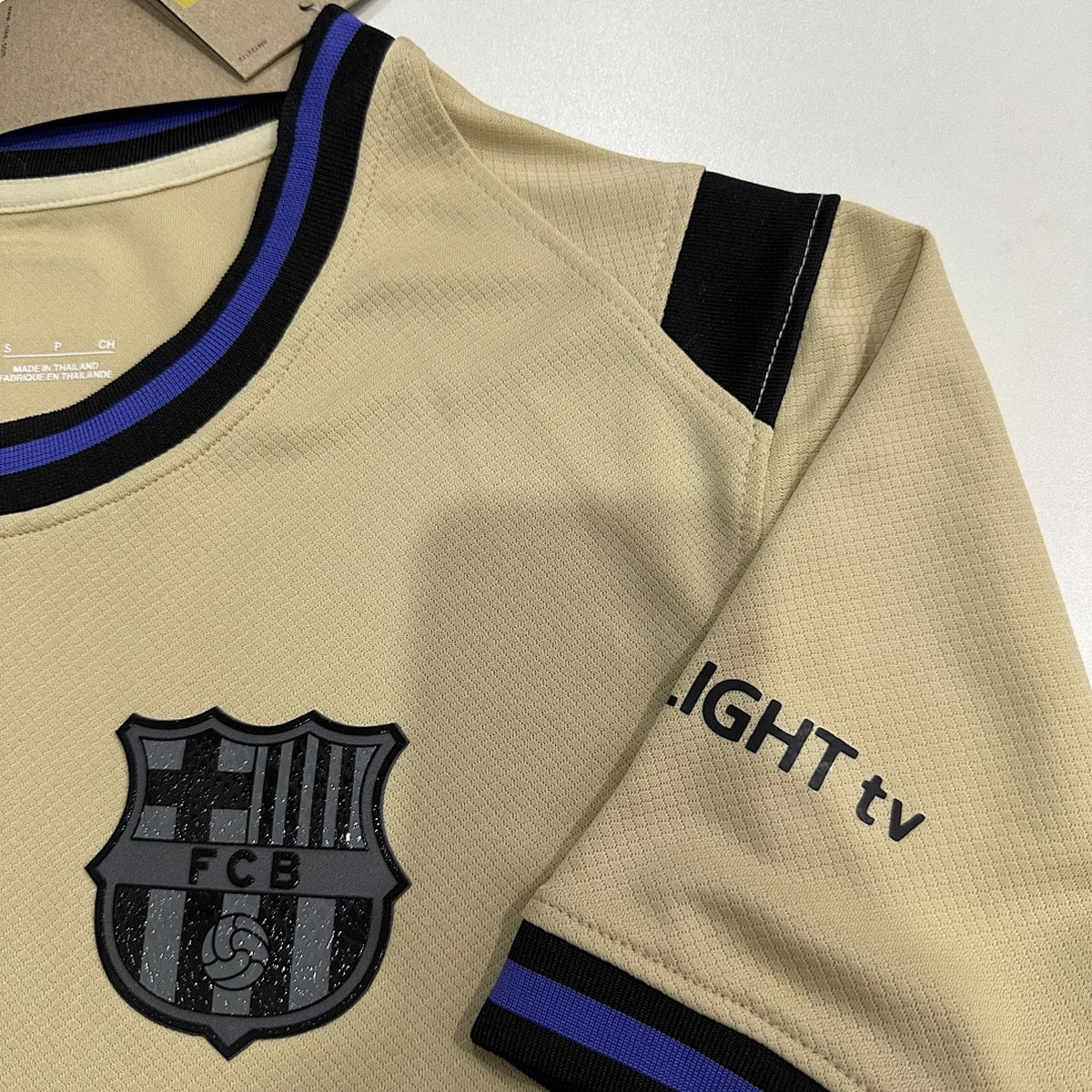 Jersey FC Barcelona 2025-26 Visitante beige, foto 7 de 7
