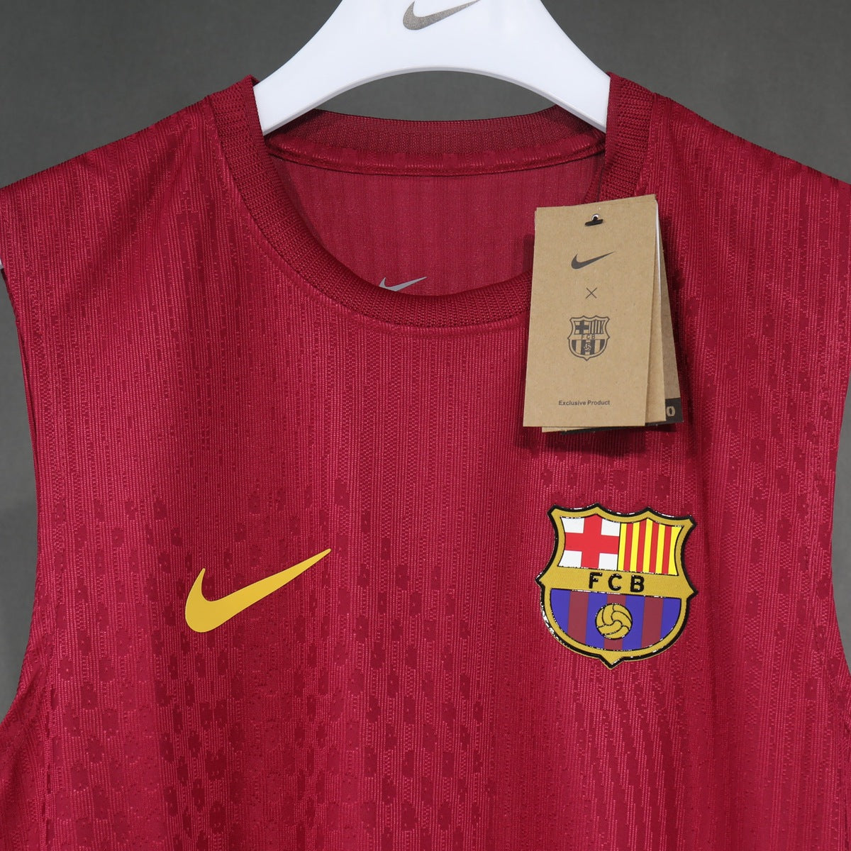 Playera de Entrenamiento Sin Mangas FC Barcelona Nike 2026 Roja rojo, foto 5 de 5
