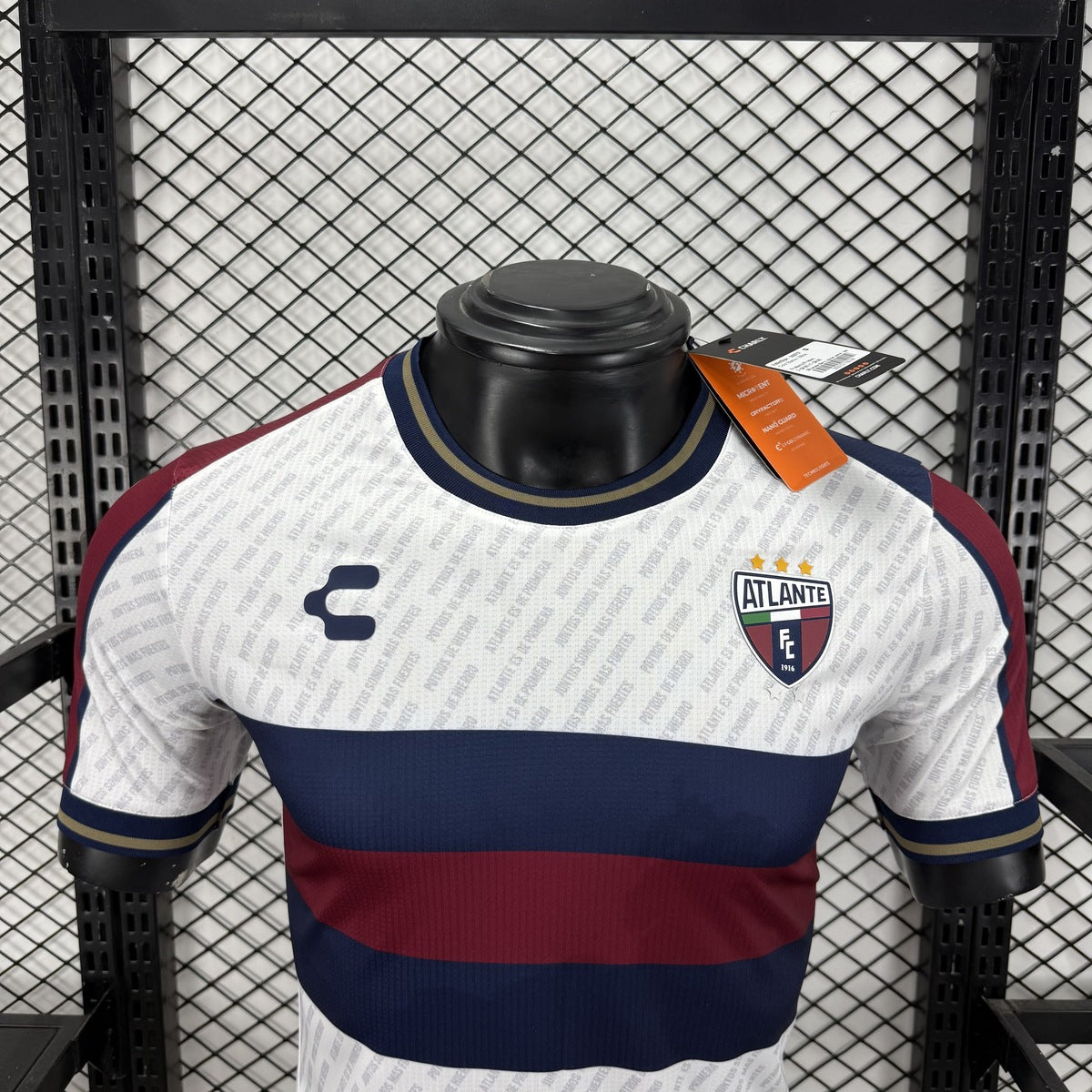 Jersey Atlante 2026-27 Visitante Sin Patrocinios blanco, foto 9 de 10