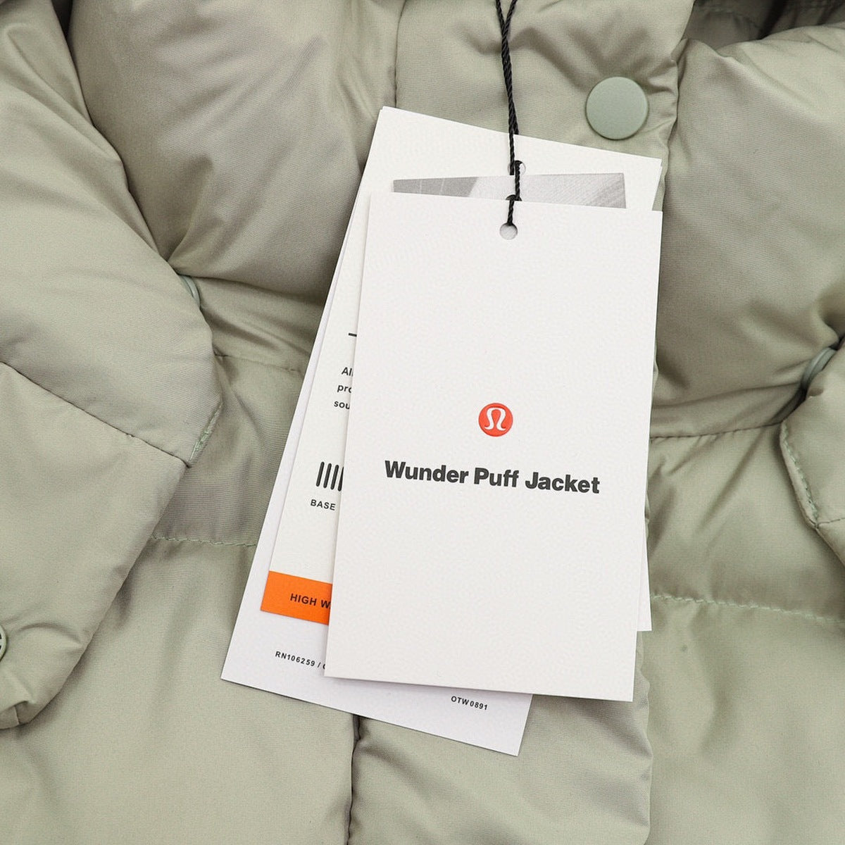Chaleco de Plumas lululemon Wunder Puff Verde Salvia, foto 5 de 9