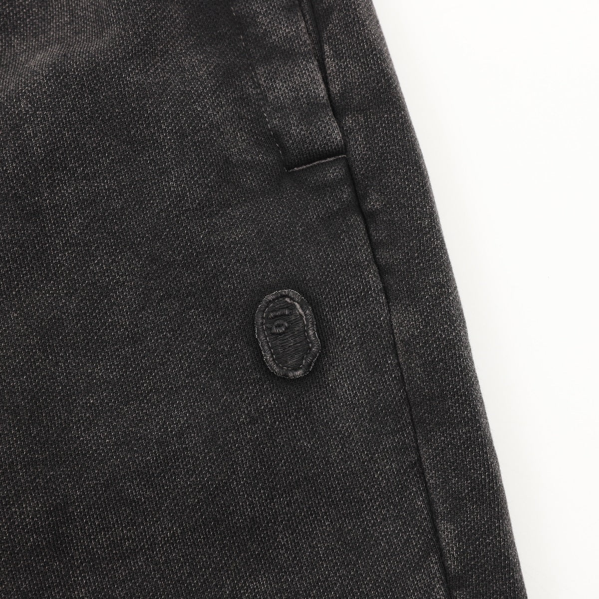 Short BAPE Ape Head One Point Deslavado Negro, foto 5 de 9