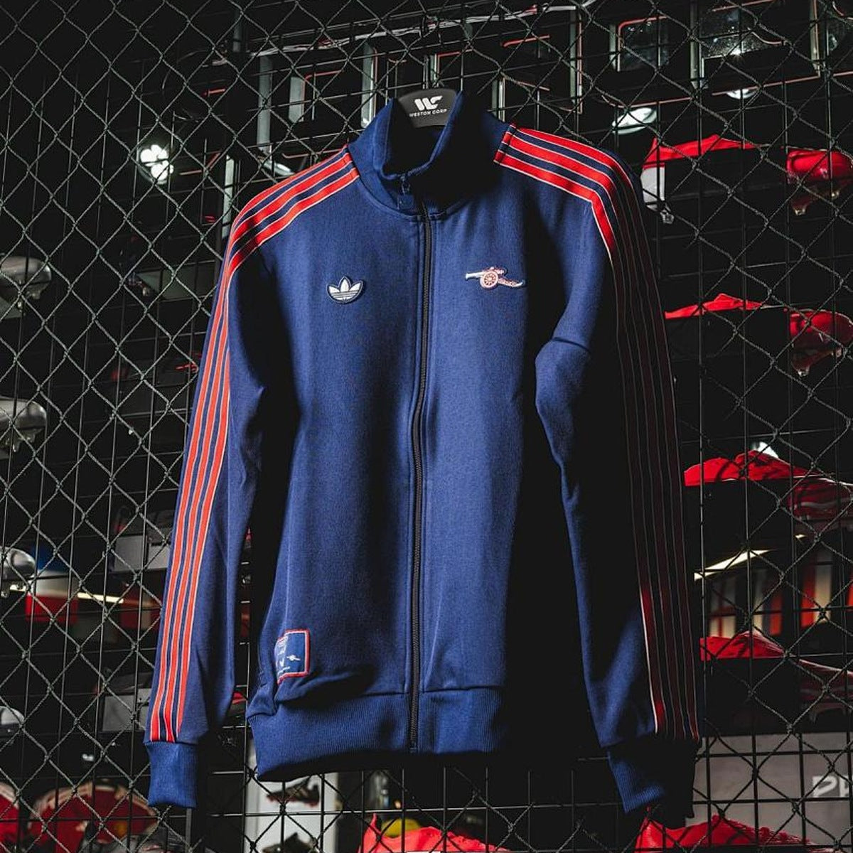 Conjunto Arsenal adidas Clásico Retro Azul, foto 5 de 17