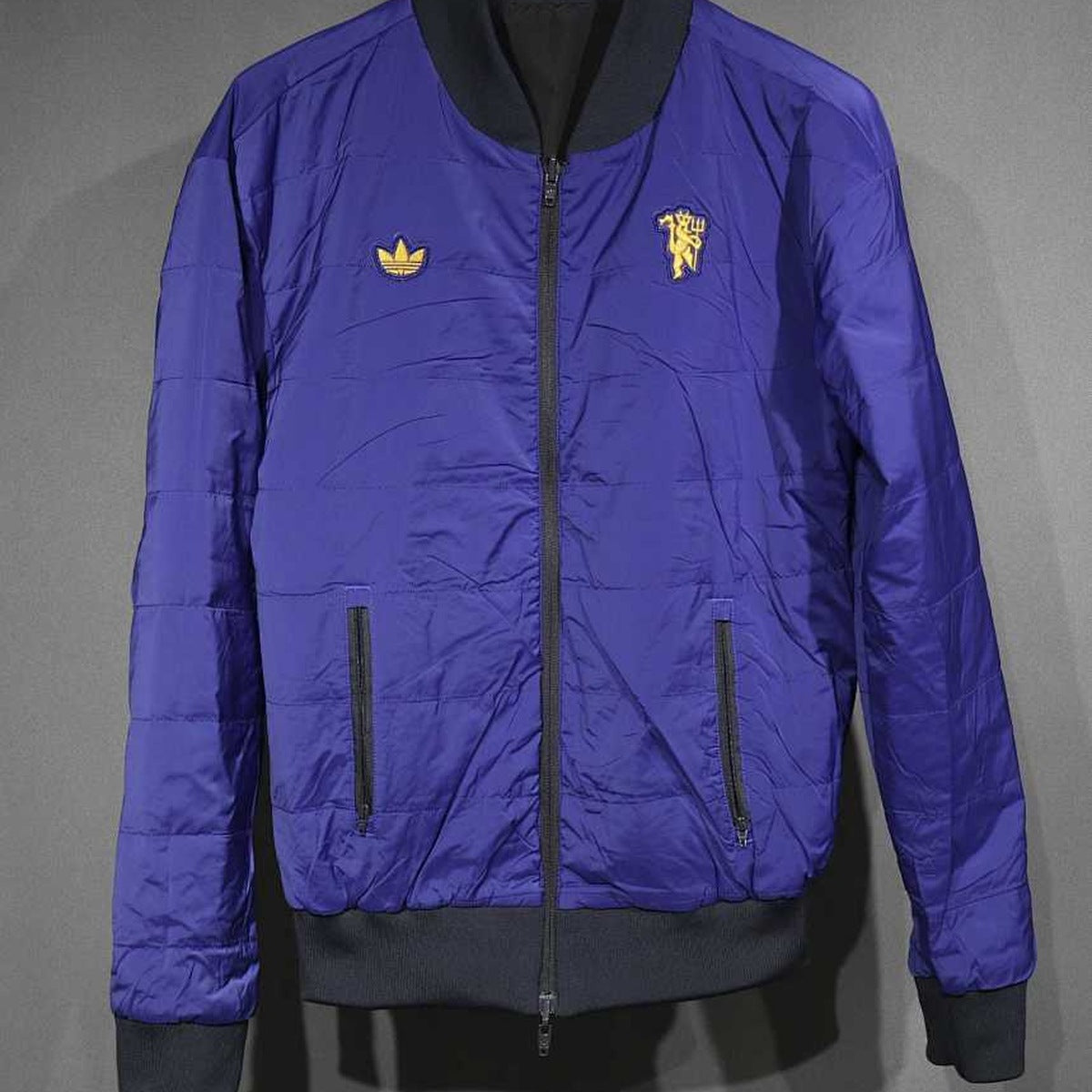 Chamarra Manchester United adidas Negra negro, foto 2 de 4