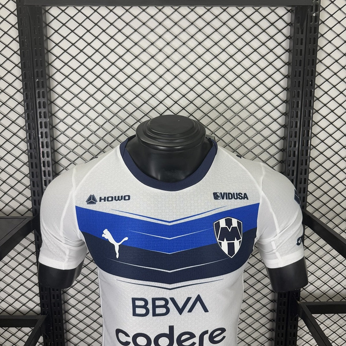 Jersey Rayados Monterrey 2025-26 Visitante blanco, foto 10 de 11