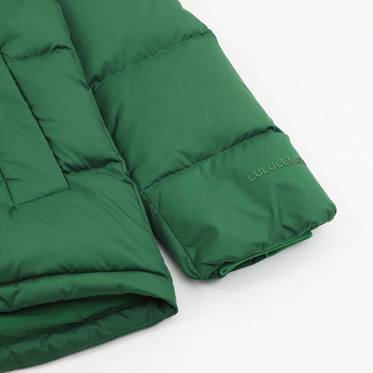 Chamarra de Plumas lululemon Wunder Puff 5 Paneles Verde, foto 7 de 9