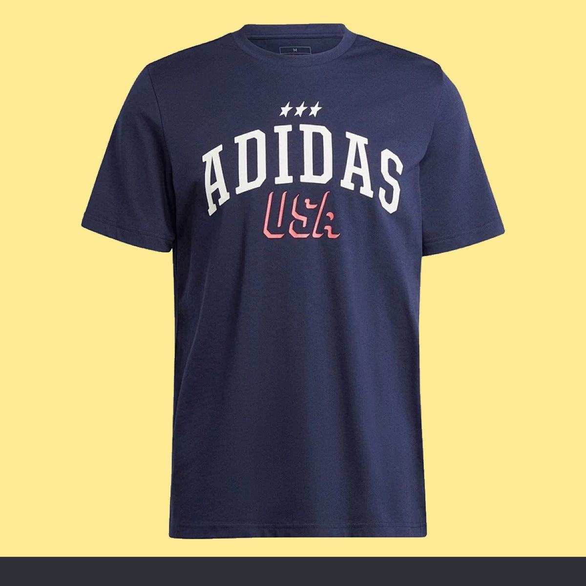 Playera adidas USA Letras Universitarias, foto 1 de 2